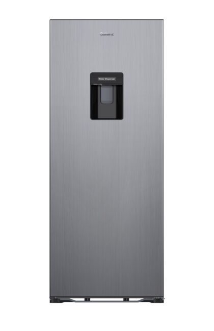 Galanz 6.5 Cu Ft Compact Refrigerator with Water Dispenser – Single Door Mini Fridge, Stainless Steel Look, ENERGY STAR