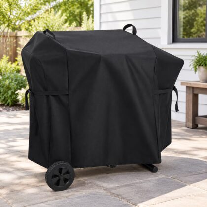 Griddle Cover for Blackstone 22 Inch On The Go Scissor-Leg Grill, Black Full Length