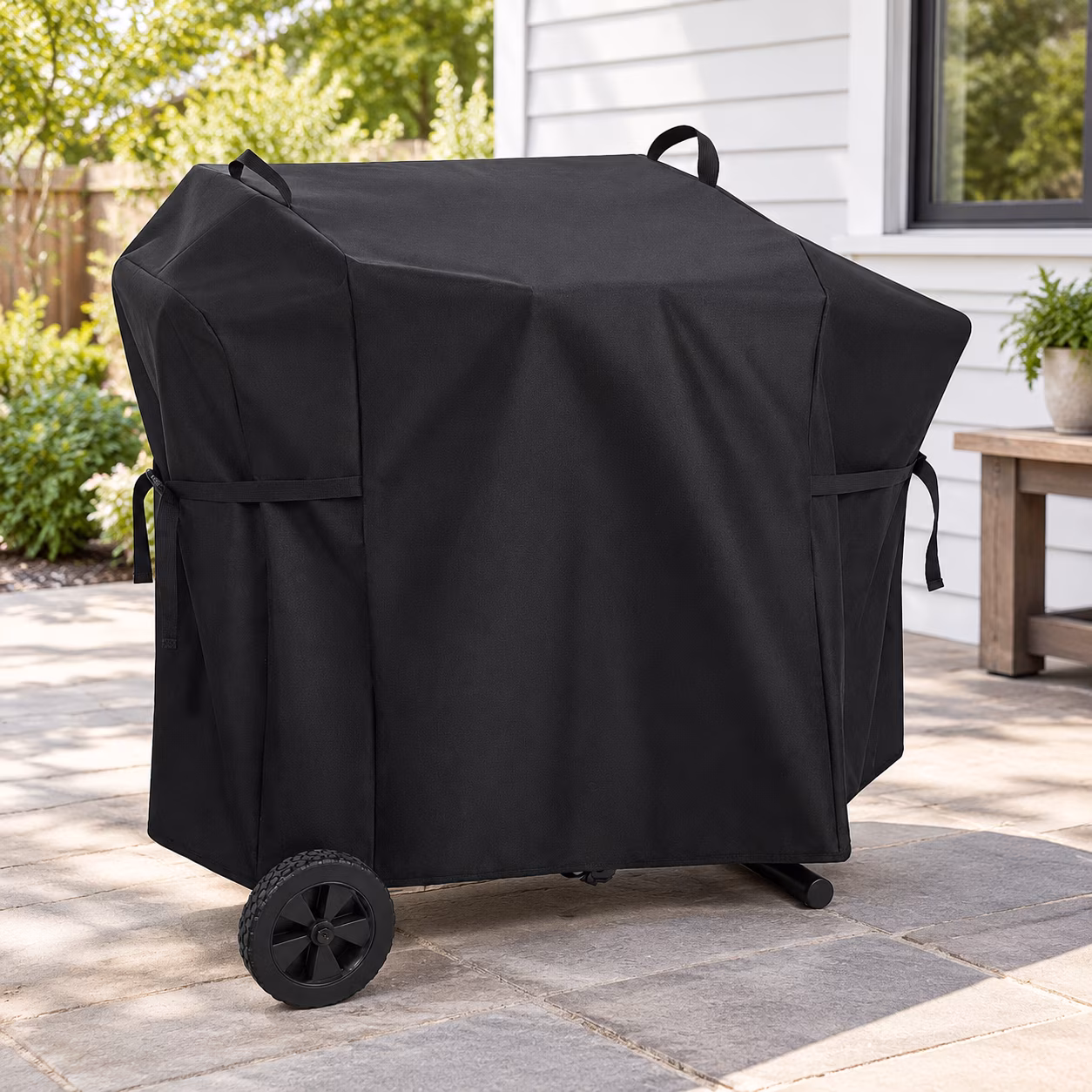 Griddle Cover for Blackstone 22 Inch On The Go Scissor-Leg Grill, Black Full Length