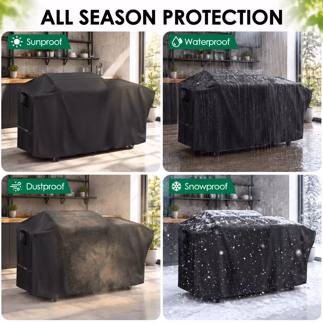 Grill Cover For Blackstone 22" Xl Griddle Pelletbo - Image 3