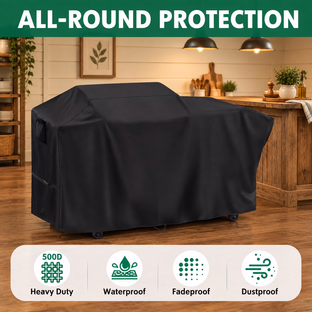 Grill Cover For Blackstone 22" Xl Griddle Pelletbo - Image 4