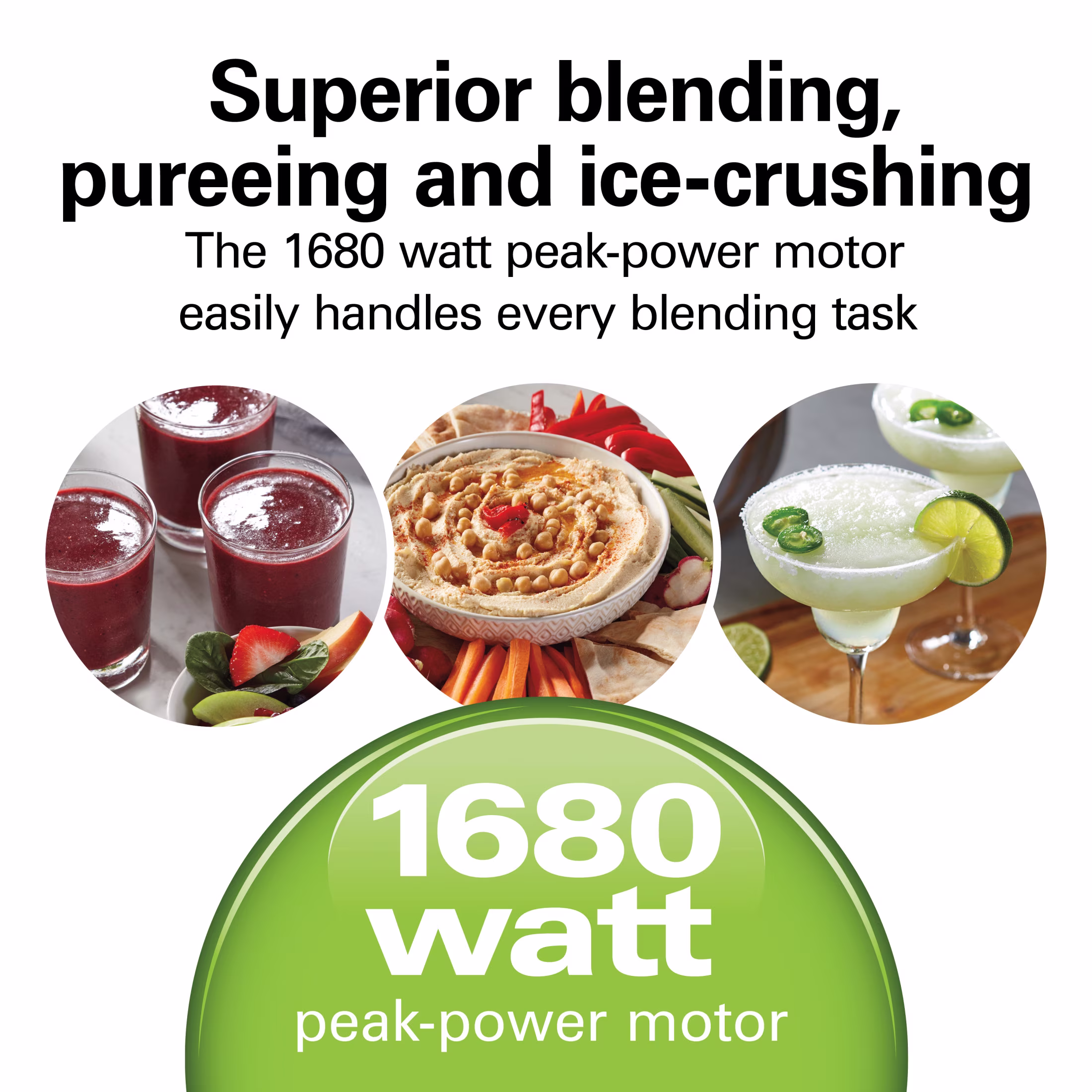Hamilton Beach PowerMax Professional Smoothie Blender for Kitchen, 48 oz Jar for Smoothies and Shakes, Gray - Image 3