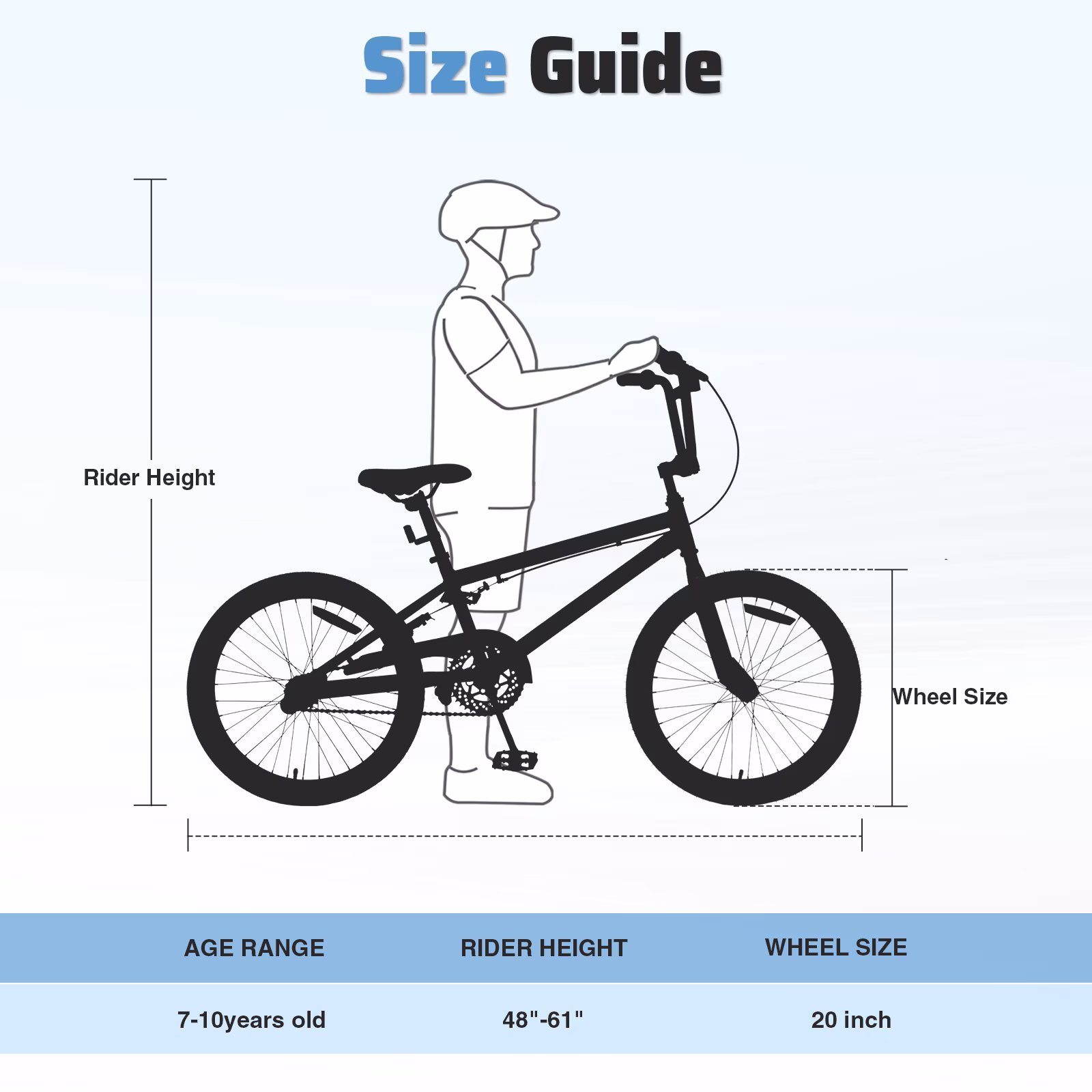 Harmie 20 Inch BMX Bike Adult Bicycle Carbon Steel Frame Single Speed Caliper Brakes City Commuter Outdoor Fitness Bike Black - Image 5