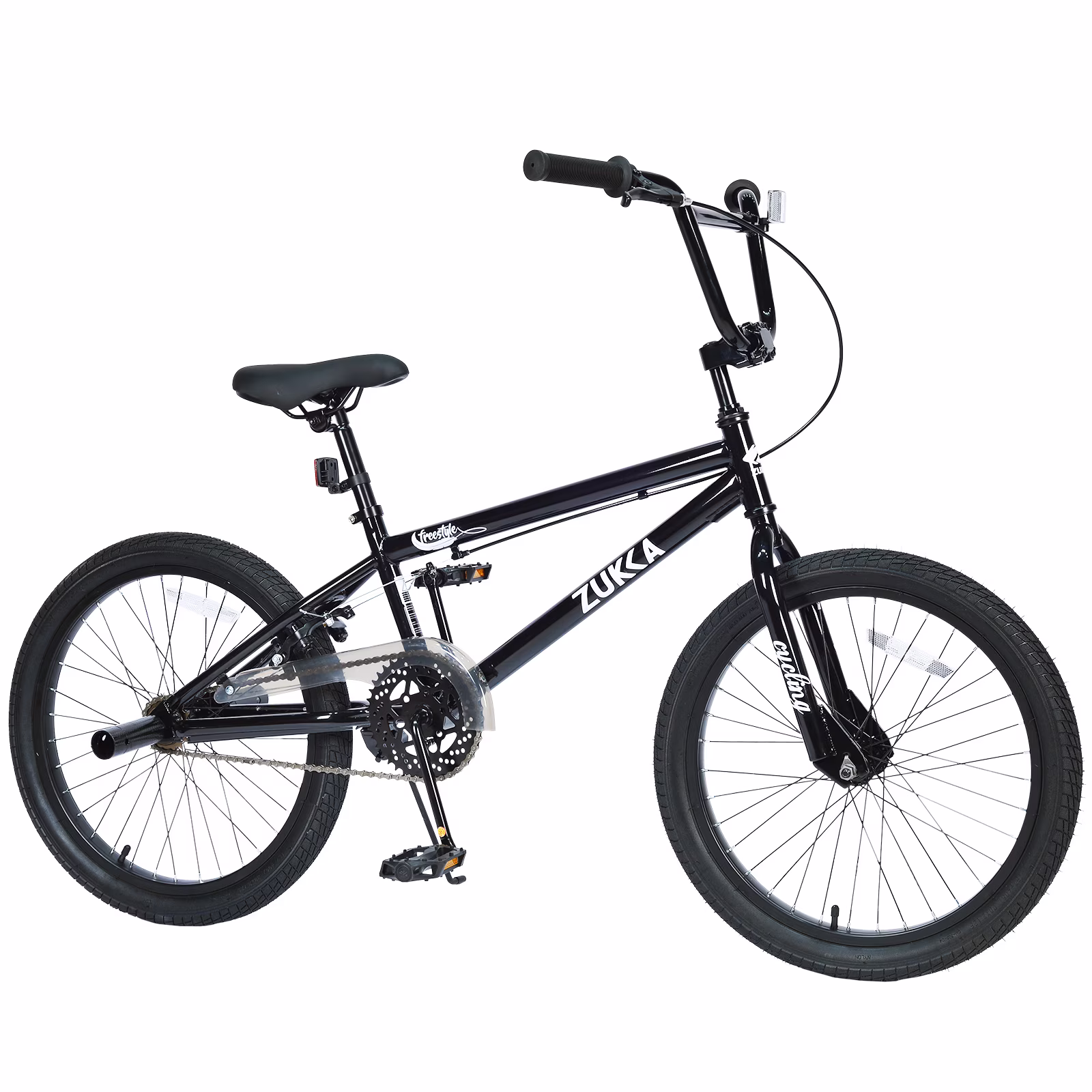 Harmie 20 Inch BMX Bike Adult Bicycle Carbon Steel Frame Single Speed Caliper Brakes City Commuter Outdoor Fitness Bike Black - Image 3