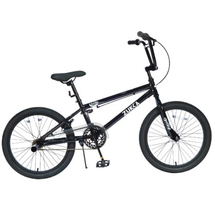 Harmie 20 Inch BMX Bike Adult Bicycle Carbon Steel Frame Single Speed Caliper Brakes City Commuter Outdoor Fitness Bike Black