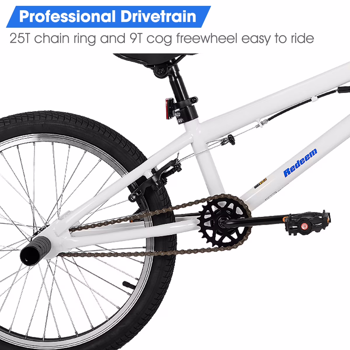 Hiland Kids Bike for Boys 20 inch BMX Freestyle Bicycle - Image 4
