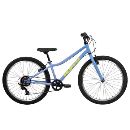 Huffy 24-Inch GRM Kids’ Bike, 7-Speed Drivetrain for Varying Terrain, Perfect Fit Frame, Dual Braking System for Confident Control, Fits Riders 49"–58" Tall, Ages 10+, Periwinkle