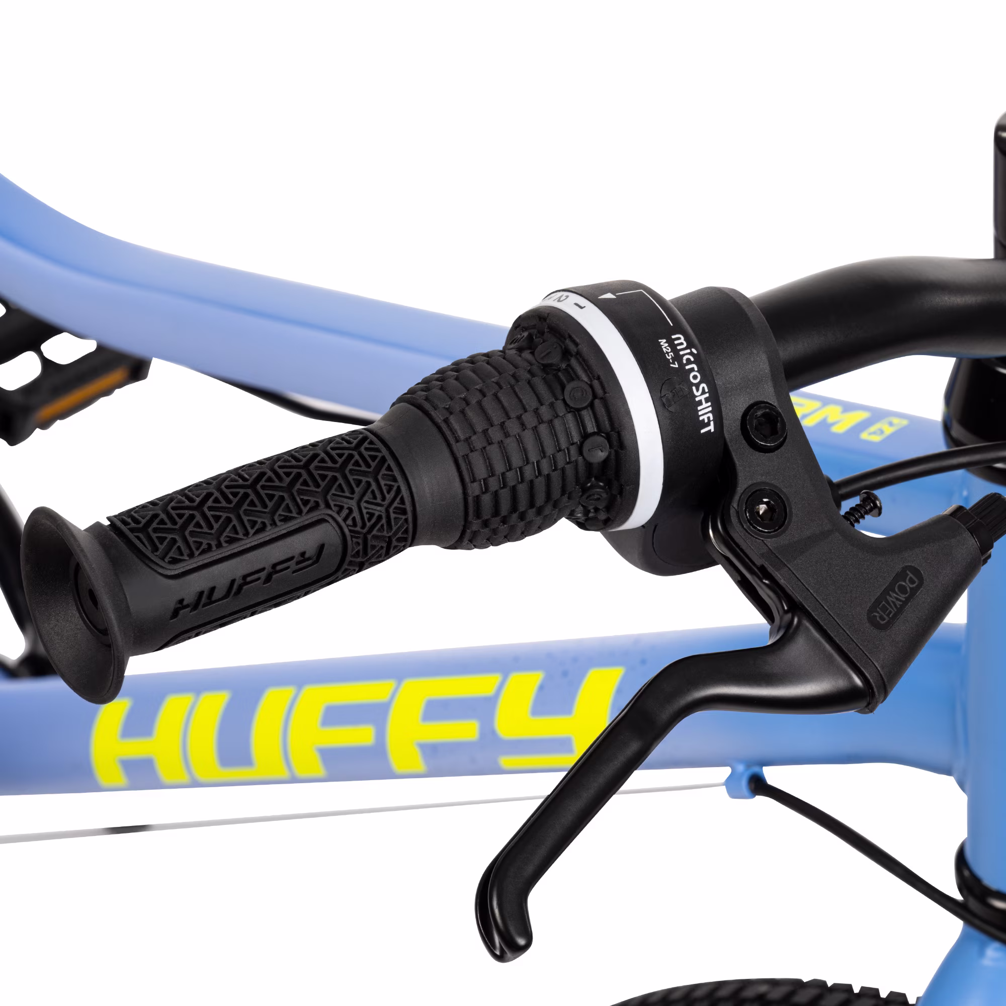 Huffy 24-Inch GRM Kids’ Bike, 7-Speed Drivetrain for Varying Terrain, Perfect Fit Frame, Dual Braking System for Confident Control, Fits Riders 49"–58" Tall, Ages 10+, Periwinkle - Image 5