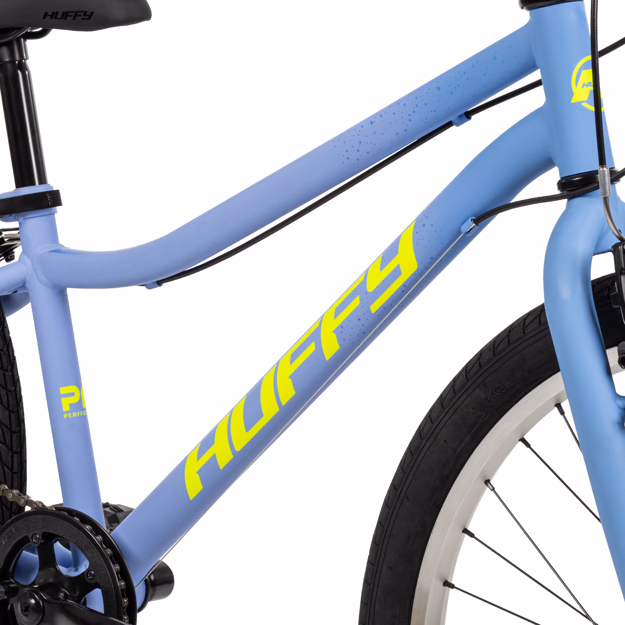 Huffy 24-Inch GRM Kids’ Bike, 7-Speed Drivetrain for Varying Terrain, Perfect Fit Frame, Dual Braking System for Confident Control, Fits Riders 49"–58" Tall, Ages 10+, Periwinkle - Image 2