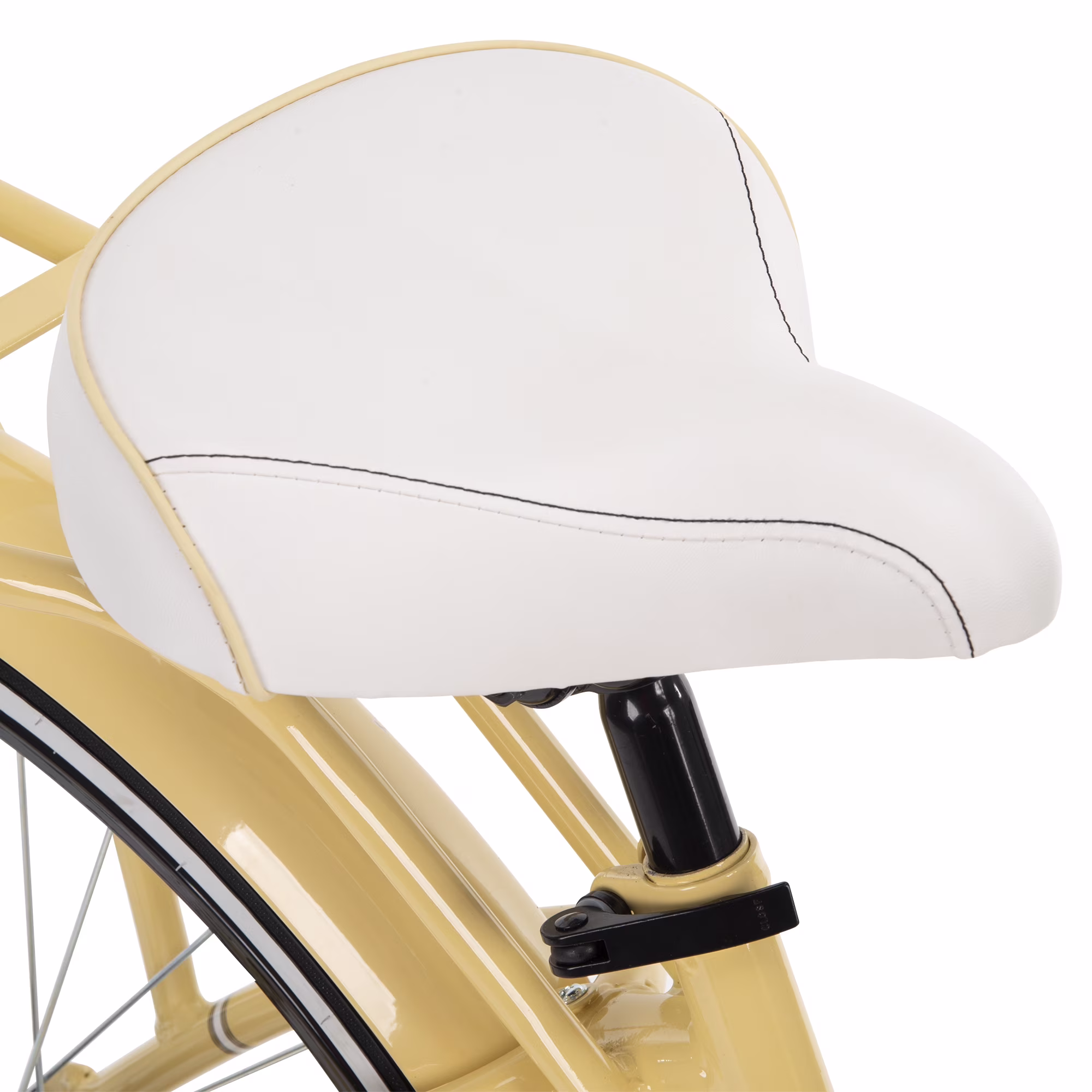 Huffy 26" Woodhaven Cruiser Bike, Fits Riders 60"+, Cream Yellow, Adult, Women's - Image 3