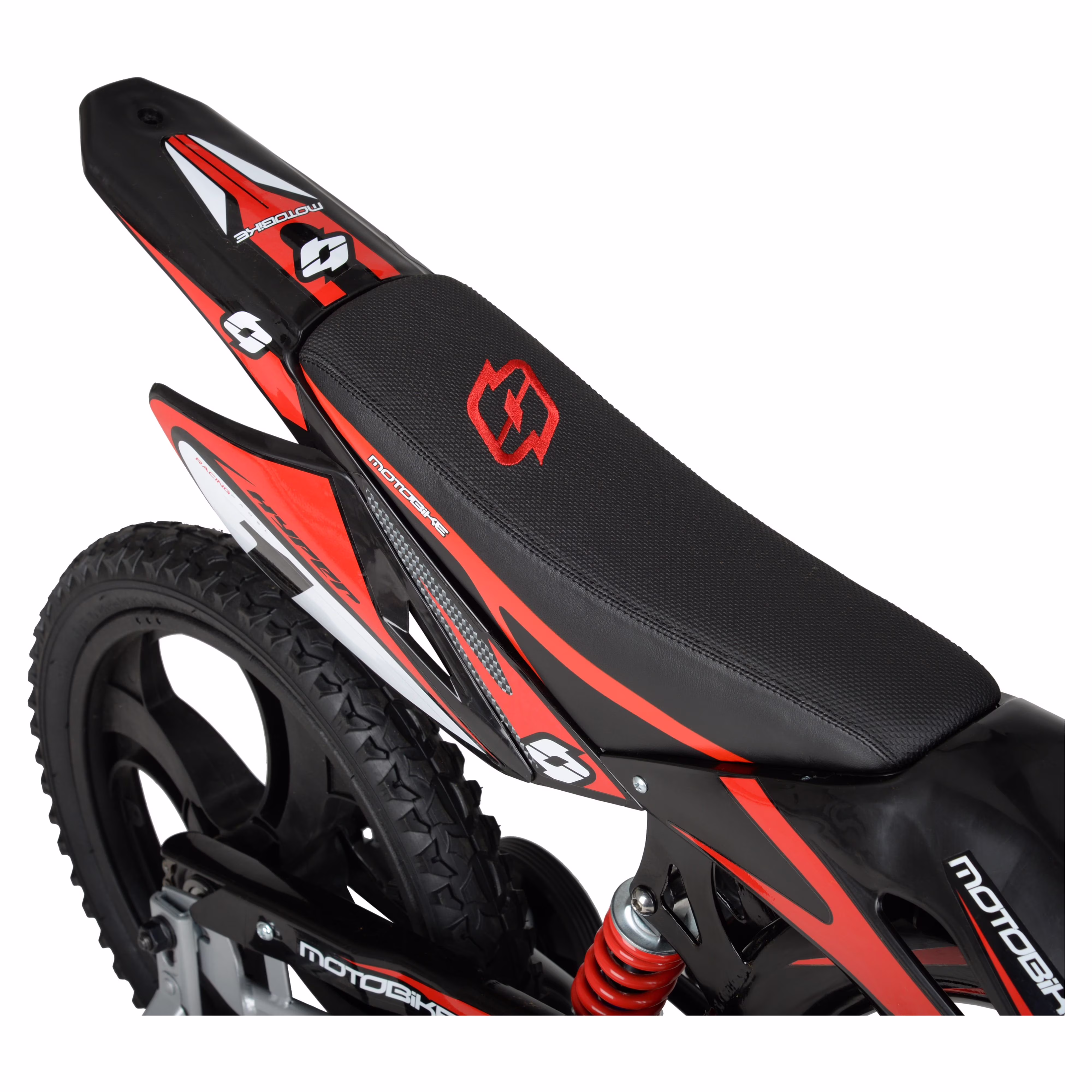 Hyper Bicycles 16" Moto Bike, Children Ages 5-7, Black/Red - Image 3
