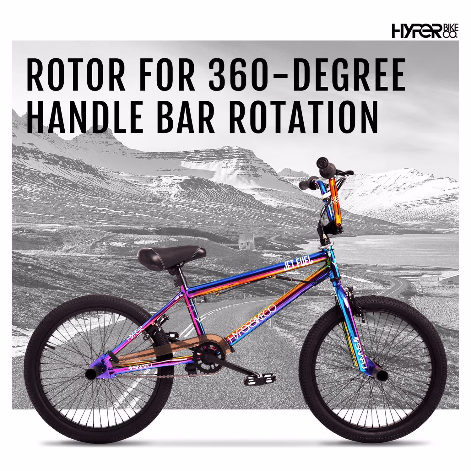 Hyper Bicycles 20" Jet Fuel BMX Bike, Adult Ages 8-13, Jet Fuel - Image 3