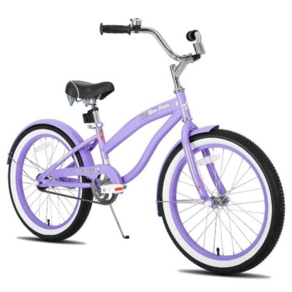JOYSTAR 20 24 26 Inch Beach Cruiser Bike for Kids, Youth, Men and Women