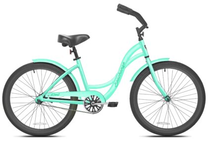 Kent Bicycles 24-inch Girl's Seachange Beach Cruiser Bicycle, Mint