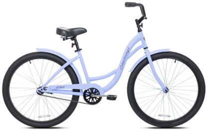 Kent Bicycles Adult Ladies Seachange Beach Cruiser Bike 26 inch, Periwinkle Blue