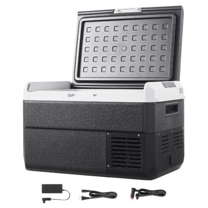 KFFKFF 12 Volt Car Refrigerator, 42.3QT/40L Portable Fridge,Car Freezer Compressor Cooler -4℉~68℉,Freezer Fridge Cooler for RV,Camping