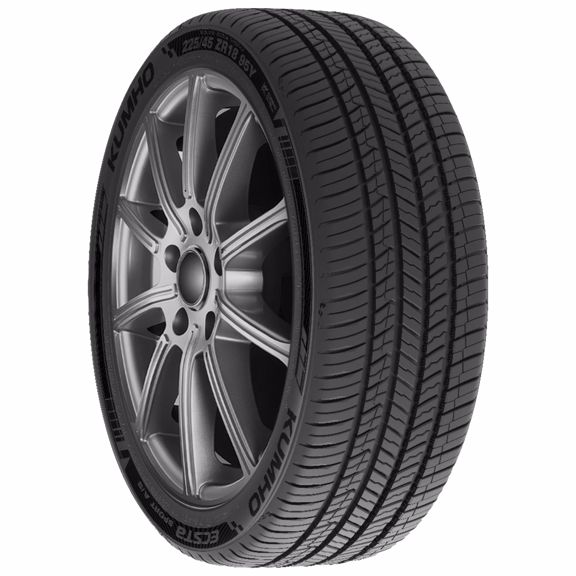 Kumho Ecsta Sport A/S PA71 All Season 215/45R18 93Y XL Passenger Tire - Image 5