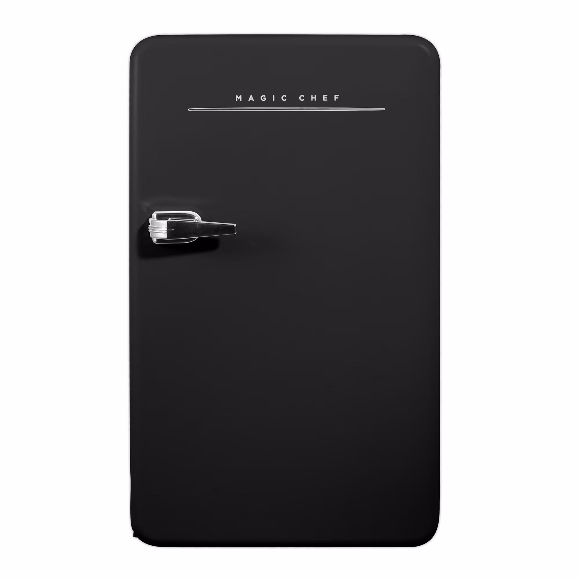Magic Chef 3.2 cu. ft. Retro Mini Refrigerator in Black without Freezer in Black