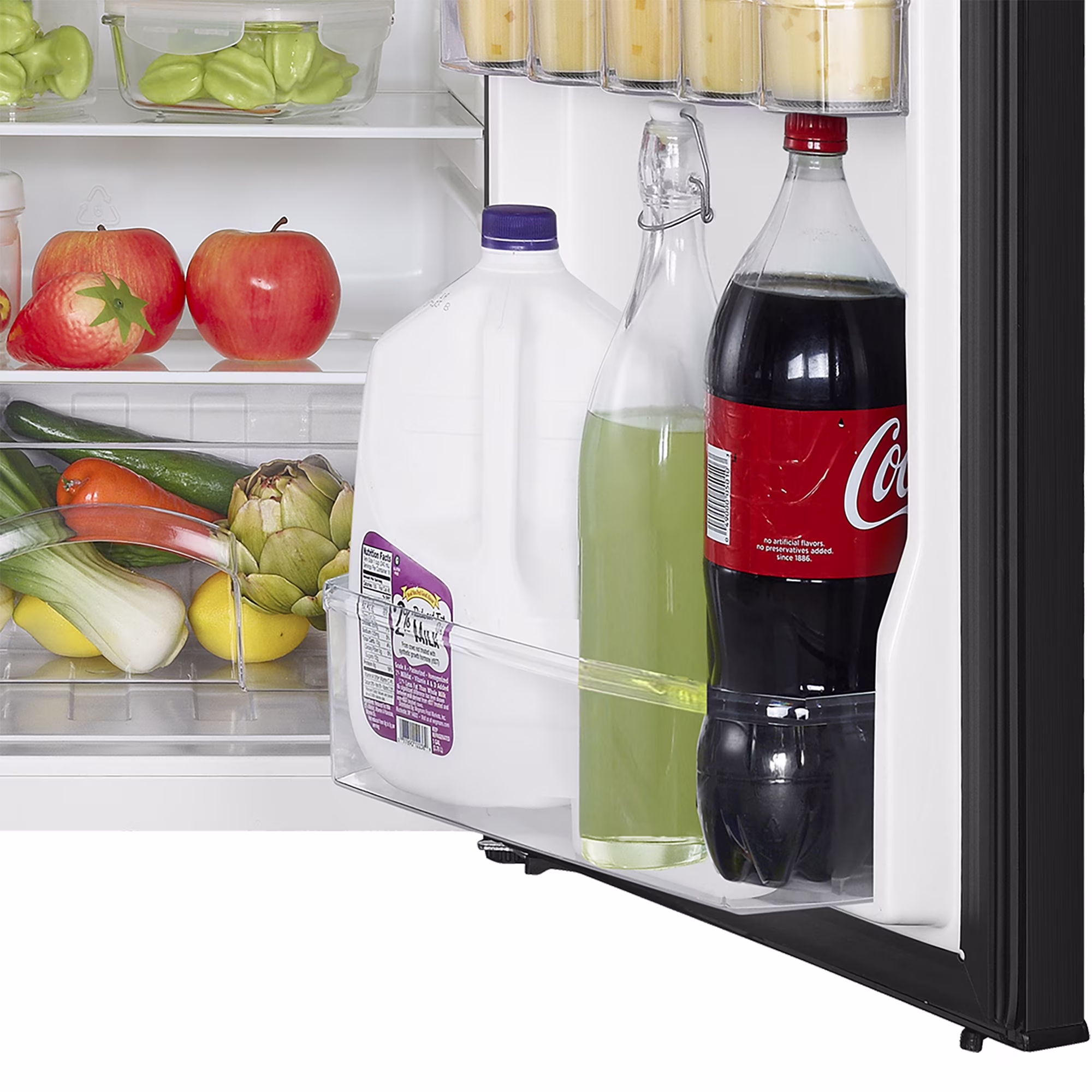 Magic Chef 4.4 cu. ft. Compact Refrigerator in Black - Image 2