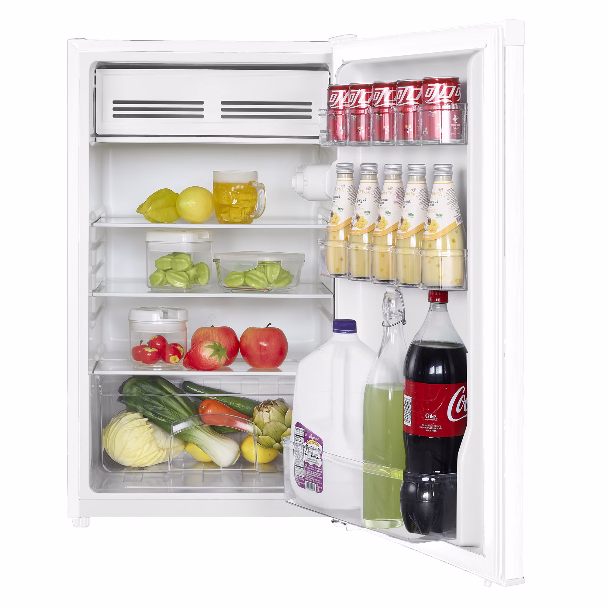 Magic Chef 4.4 cu. ft. Compact Refrigerator in White - Image 2