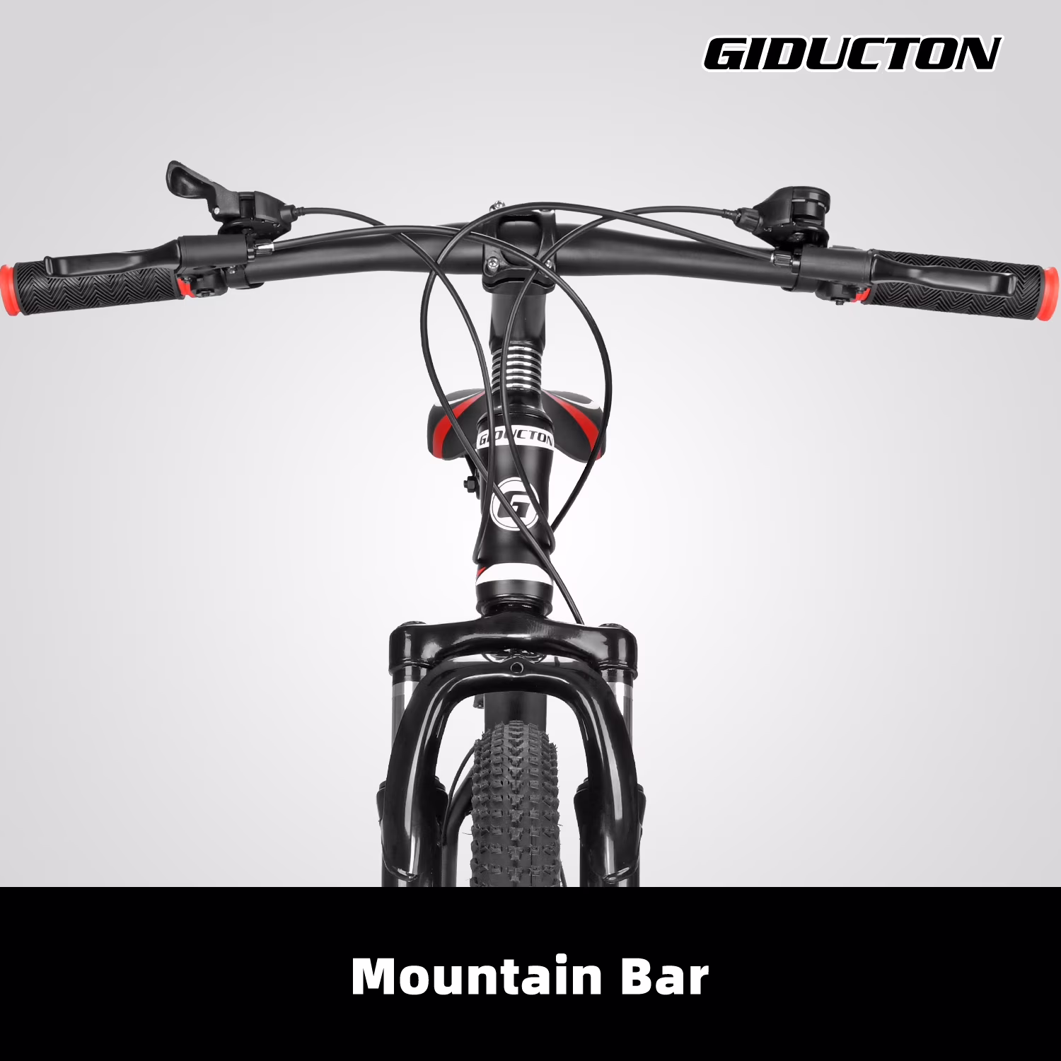 Mens Mountain Bike Eurobike, 27.5 Inch, 21 Speed Shifter, Disc Brakes,Mens Bicycle Adult, RED - Image 5