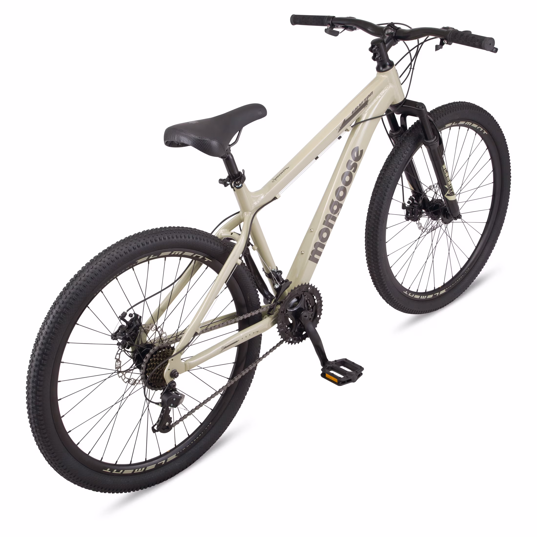 Mongoose Grafton Mountain Bike, 26 Inch Wheel, 21 Speeds, Tan - Image 3
