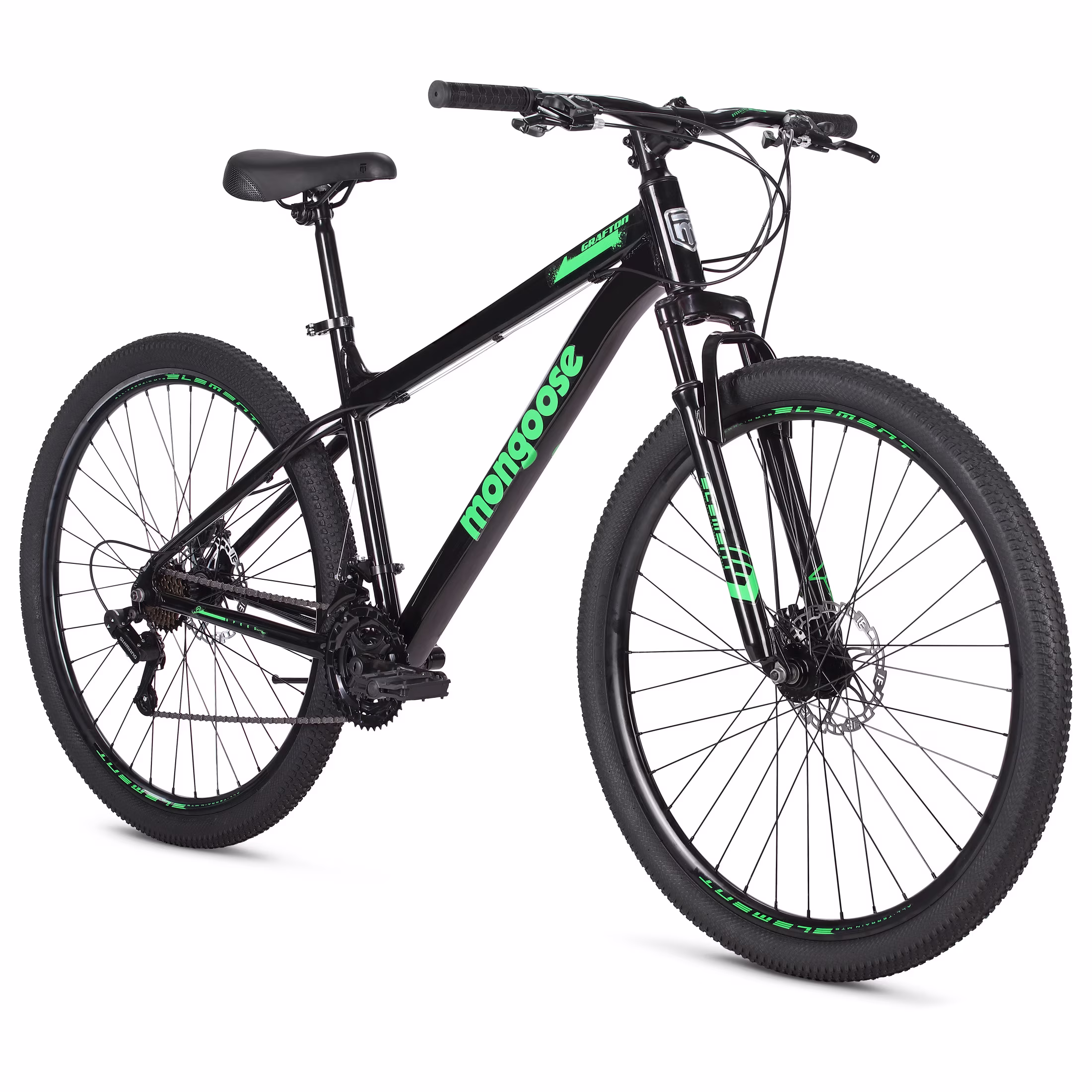 Mongoose Grafton Mountain Bike, 29- Inch Wheel, 21 Speed, Black - Image 5