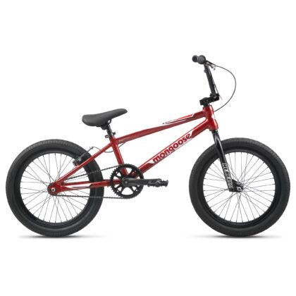 Mongoose Rebel RS1 Kids BMX Bike, 20-in. Wheels, Kids Ages 7-13, Red