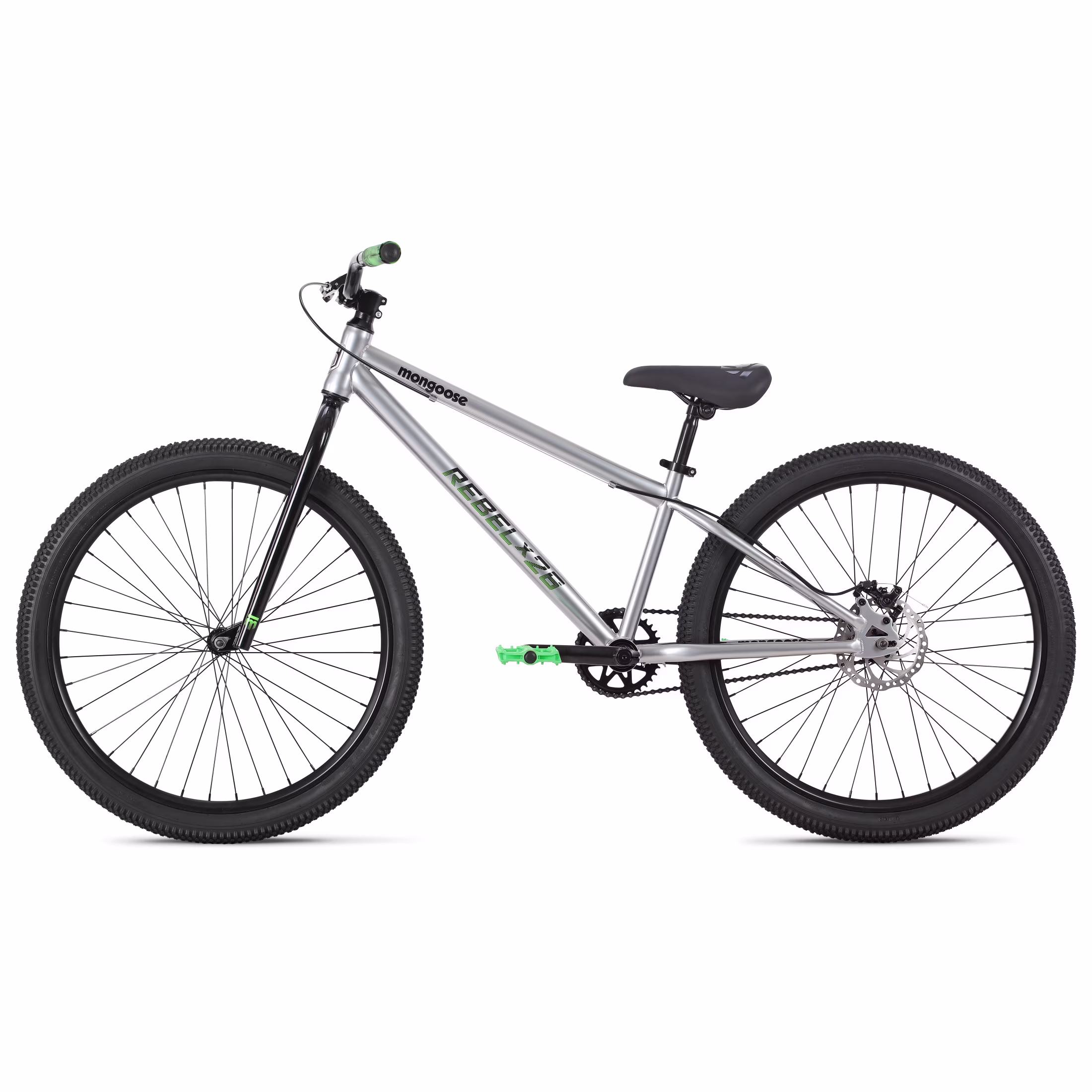Mongoose Rebel X26 Adult Unisex 26-in. BMX Bike, Nickel Gray Bicycle - Image 4