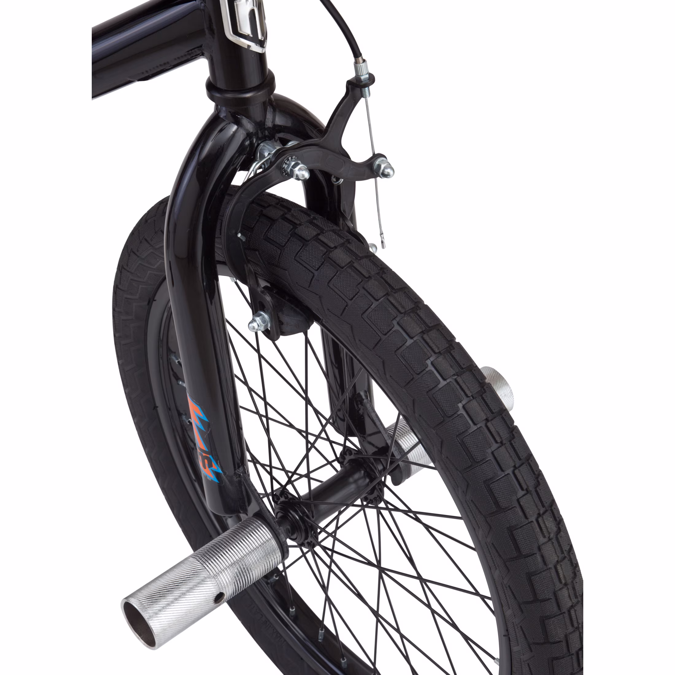 Mongoose Switch Kids Bike with Training Wheels, 18 Inch Wheels, Ages 5-9, Black - Image 4