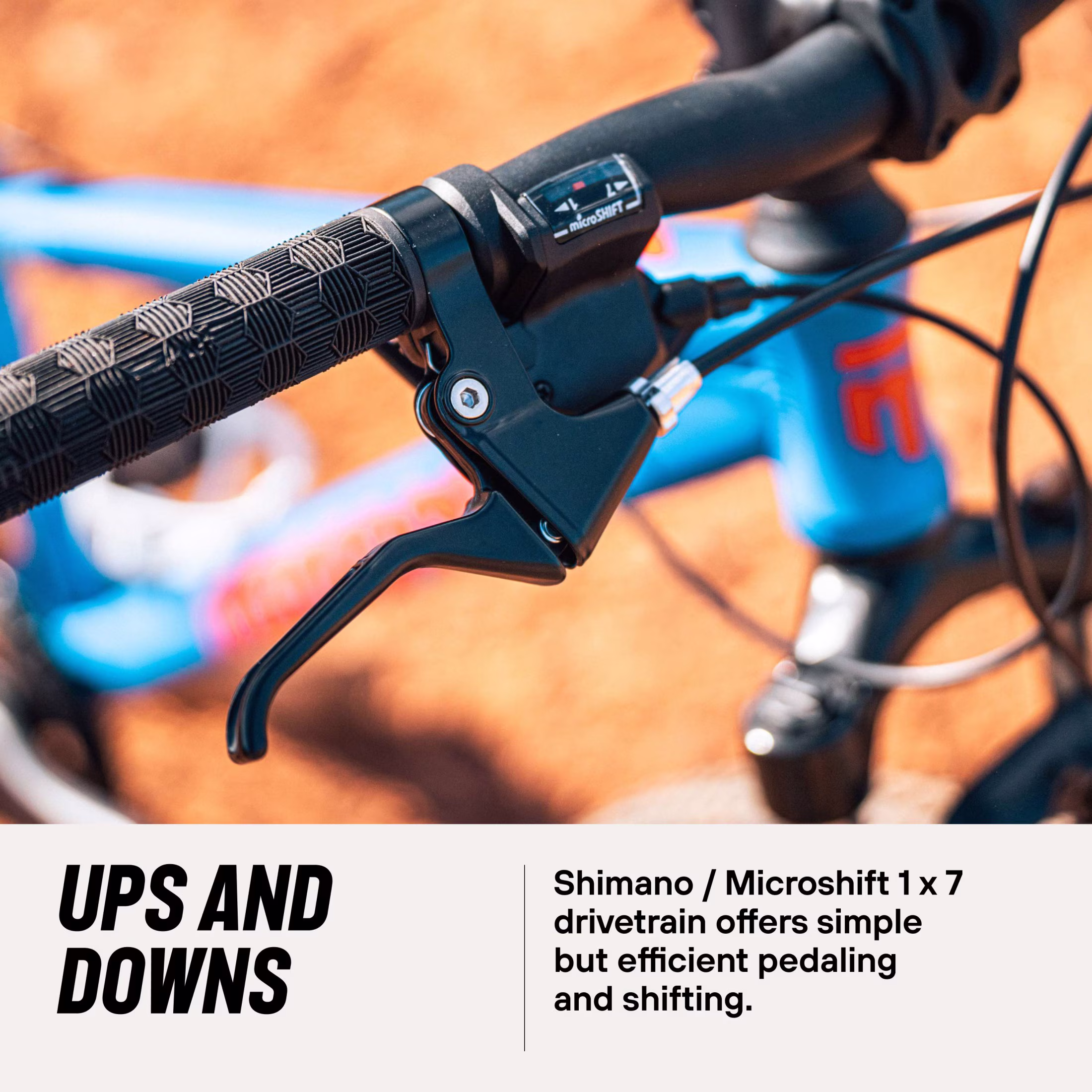 Mongoose Switchback Sport Mountain Bike, 24" Wheels, Blue - Image 5