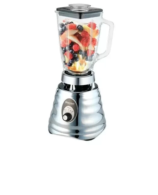 Oster 4655 Chrome 3 Speed Blender with 5 Cup Glass Jar, 1000 Watt Motor, All Metal Drive System, Stainless Steel Blades - Image 3