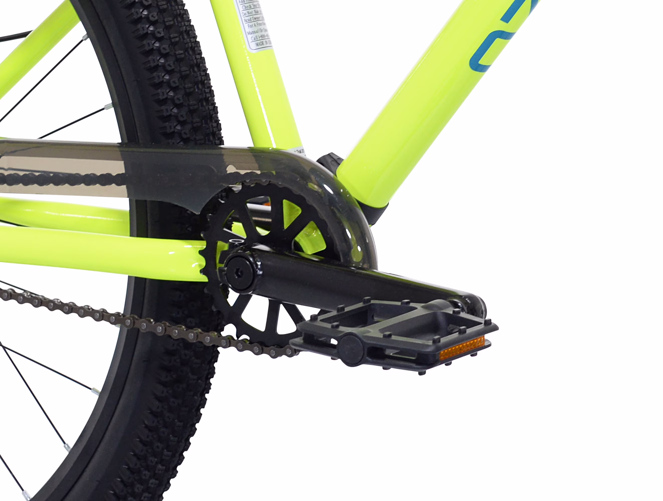 Ozark Trail DJ.1 Airtime Dirt Jump Bike, 26 in Wheels, Yellow, Fits Riders 5 ft 2 in-5 ft 10 in - Image 3