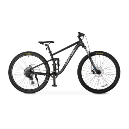 Ozark Trail FS.2 Slalom Full Suspension Mountain Bike, 29 in Wheels, Small Frame, Fits Riders 5 ft 1 in - 5 ft 5 in, Black, Adult, Unisex