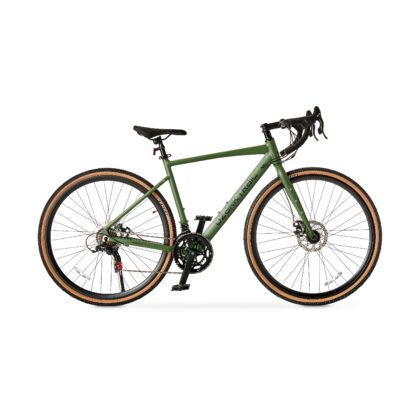 Ozark Trail G.1 Explorer 700C Drop Bar Gravel Bike, Medium 19 in Frame, Fits Riders 5 ft 5 in-5 ft 10 in, Green, Adult, Unisex