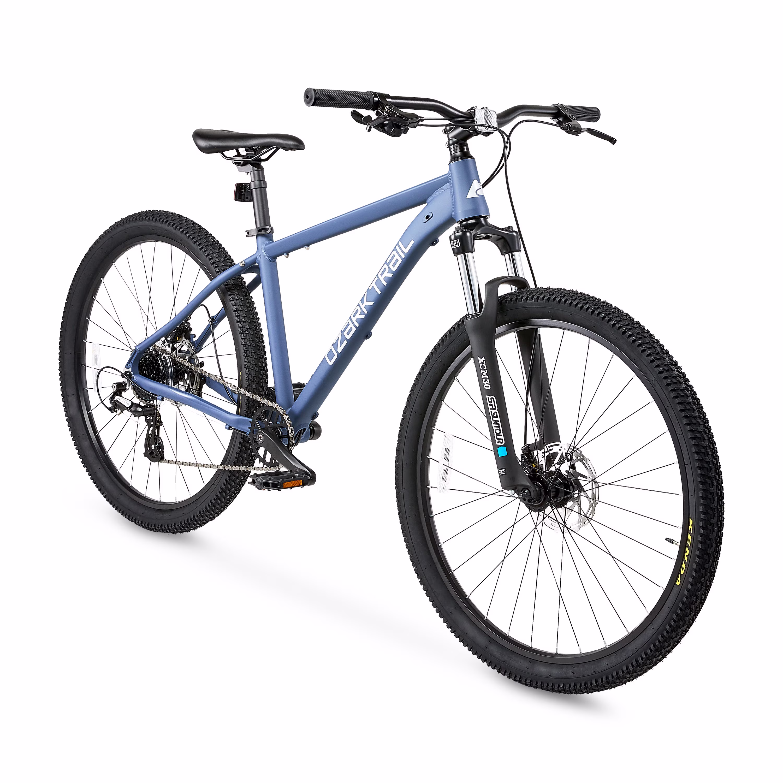 Ozark Trail M.2 Ridge 27.5 in Mountain Bike, Small Frame, Fits Riders 5 ft 0 in-5 ft 6 in, Blue, Adult, Unisex - Image 4