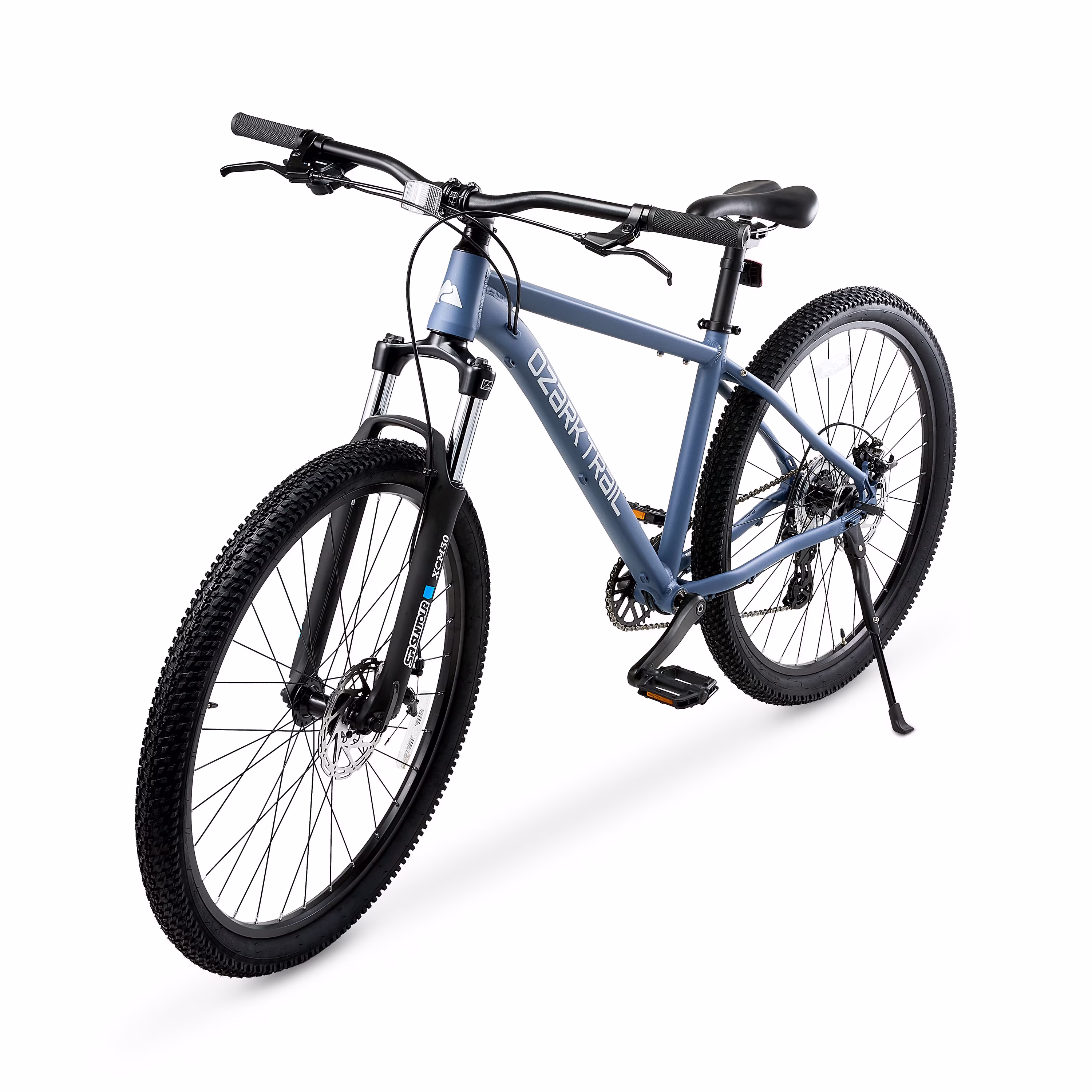Ozark Trail M.2 Ridge Mountain Bike, 27.5 in, Large Frame, Fits Riders 5 ft 9 in - 6 ft 2 in+, Blue, Adult, Unisex - Image 2