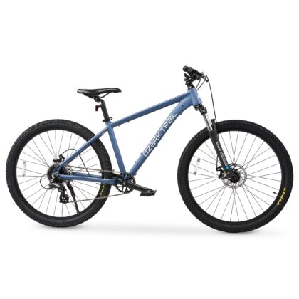 Ozark Trail M.2 Ridge Mountain Bike, 27.5 in, Large Frame, Fits Riders 5 ft 9 in - 6 ft 2 in+, Blue, Adult, Unisex