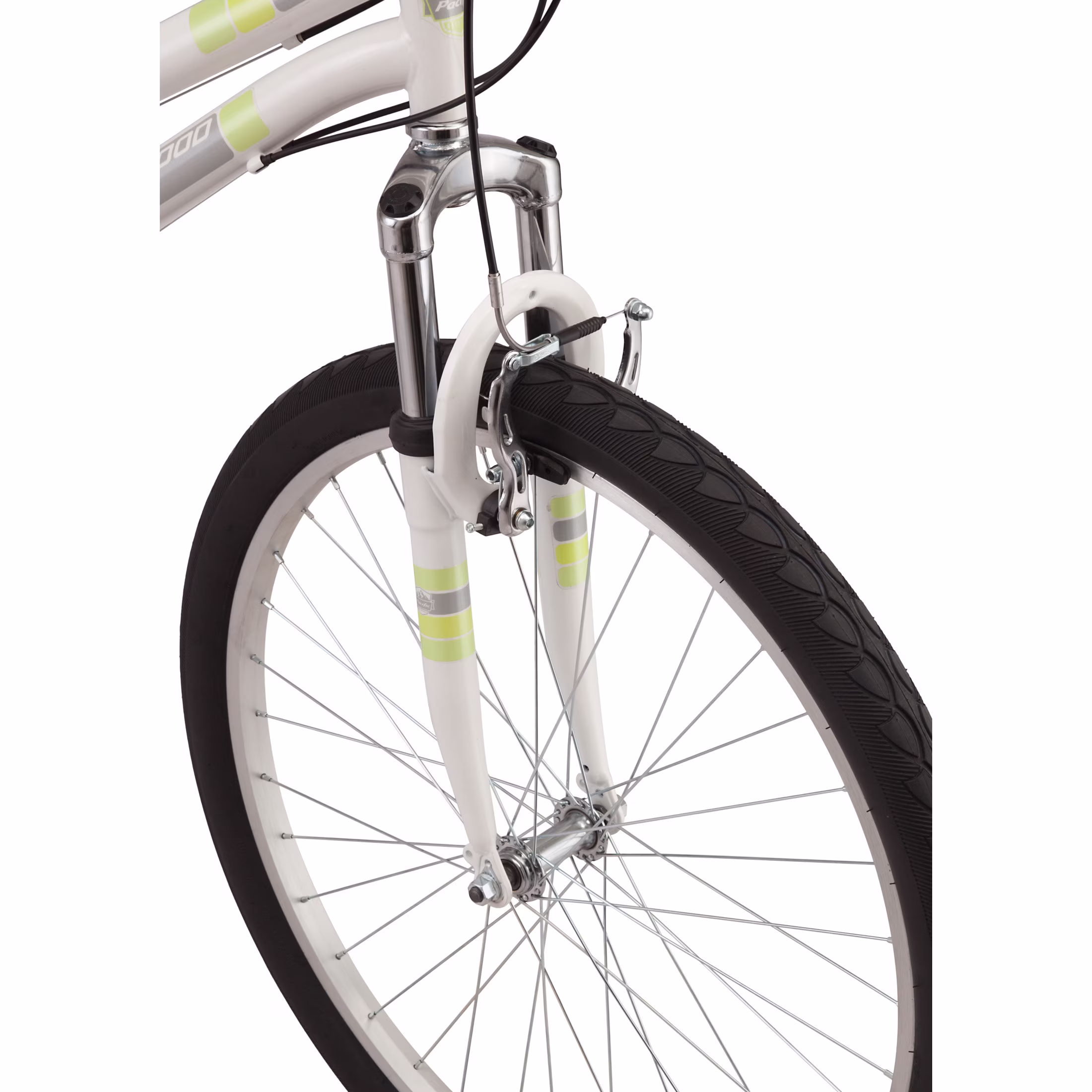 Pacific Elmwood Comfort Bike, 26- Inch Wheel, 21 Speeds, White - Image 2