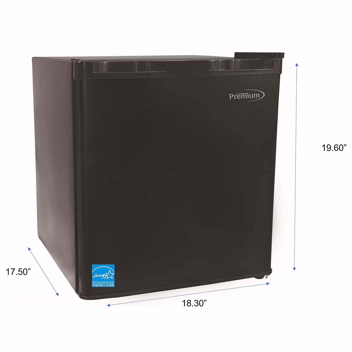 Premium Levella PRF167400XB 1.6 cu ft Mini Fridge in Black - Image 2