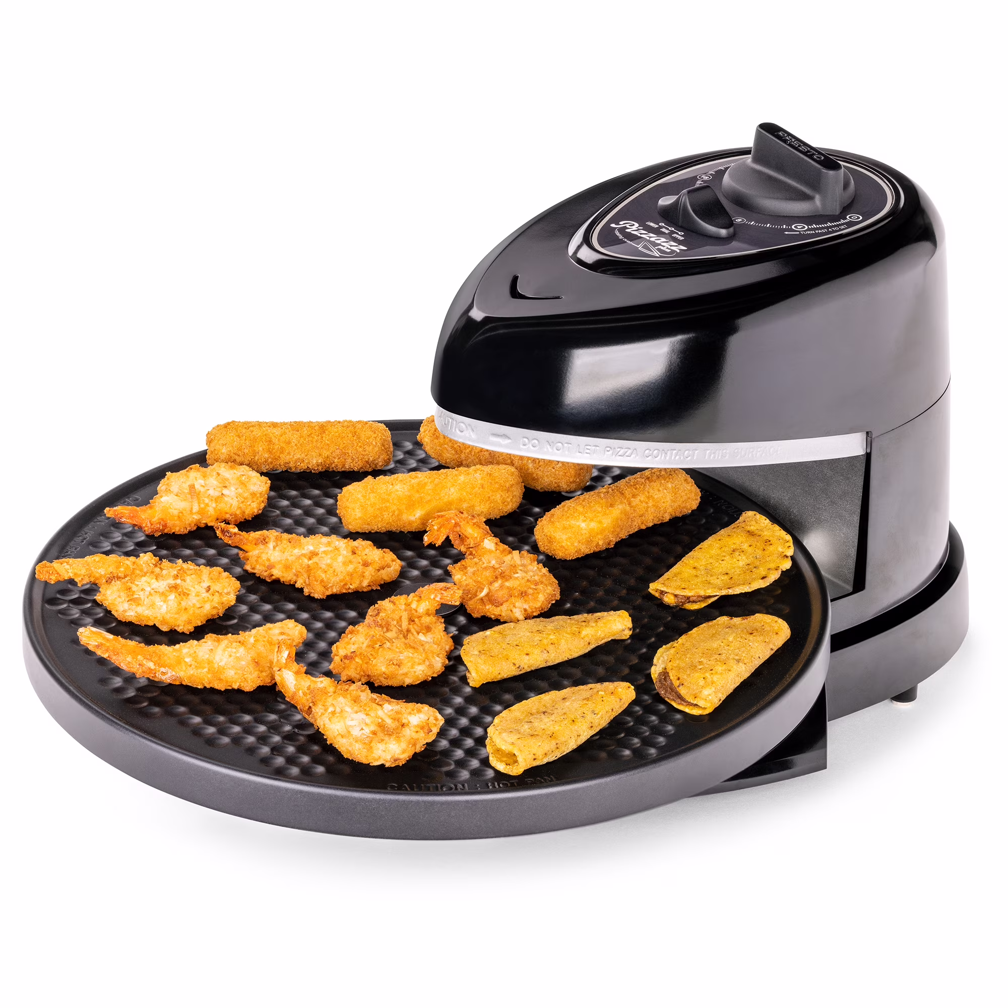 Presto Pizzazz Plus Rotating Pizza Oven, 03432 Black - Image 5