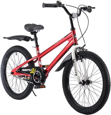 Royalbaby Freestyle 20" Bicycle for Boys and Girls Ages 9-12 Years, Red
