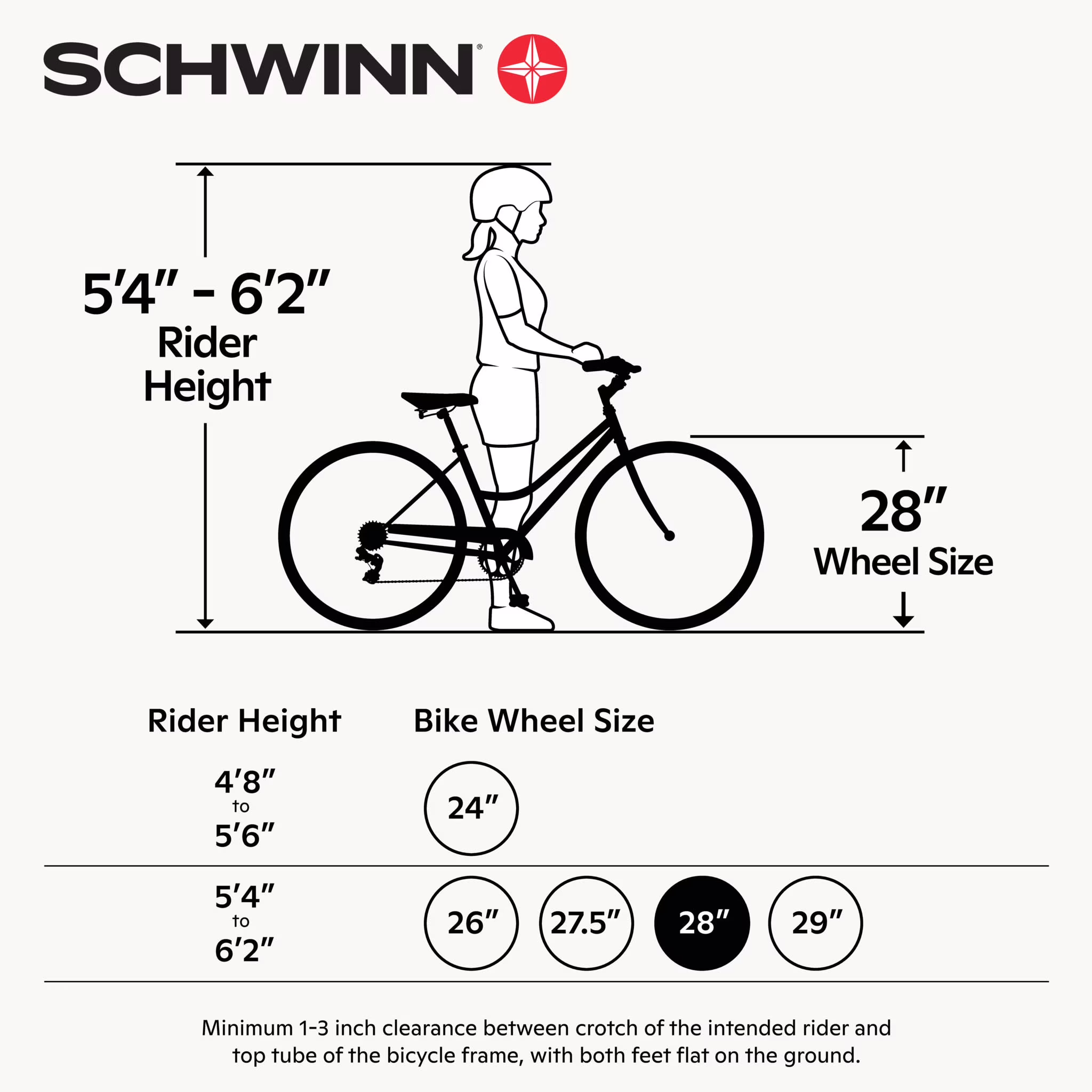 Schwinn Admiral 700c Adult Hybrid Bike, 7 Speed, Unisex Bike, Cream - Image 3