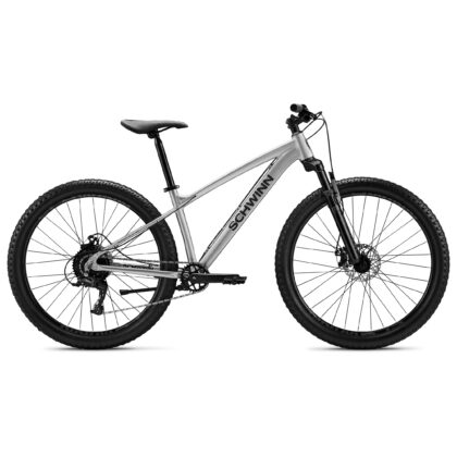 Schwinn Axum Sport Adult Men's 27.5-in. Mountain Bike, Small Frame, Silver Bicycle