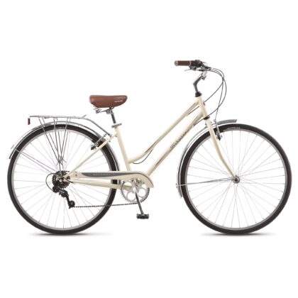 Schwinn Gateway Hybrid Fitness Bike, 700c Wheel, 7 Speeds, Cream