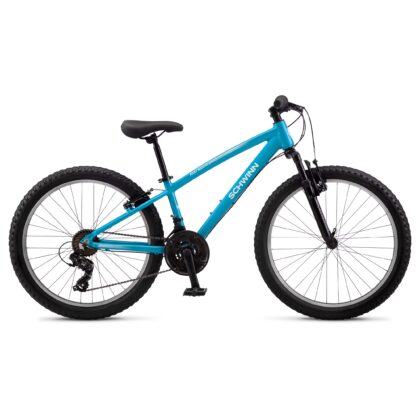 Schwinn Ranger Mountain Bike, 24 Inch Wheel, 21 Speeds, Blue