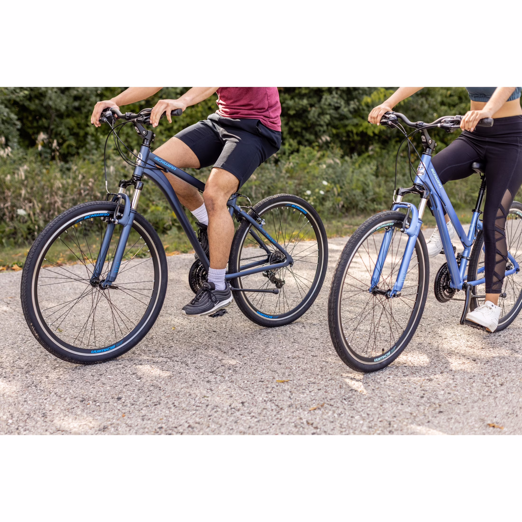 Schwinn Trailway Hybrid Bike, 700c Wheel, 21 Speeds, Blue - Image 5