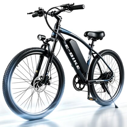 Setohet 26" Electric Bike for Adults, Powerful 500W E Bike with 36V Removable Battery: 7-Speed Commuter Bike,UL2849