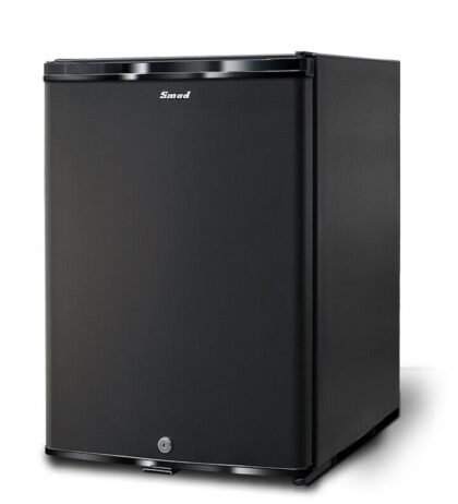 Smad 1.7 Cu ft Portable Absorption Mini Fridge No Noise Refrigerator with Lock, Adjustable Foot, Reversible Door