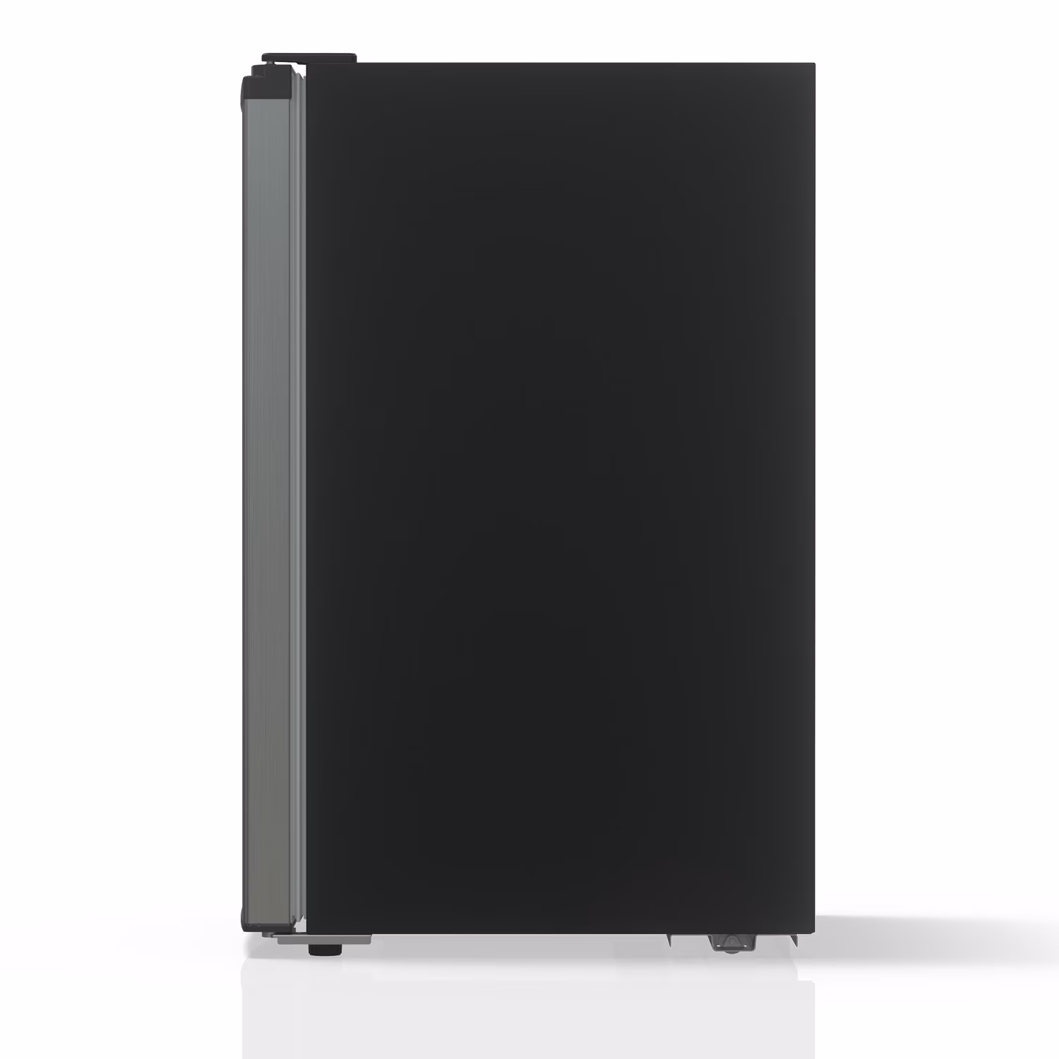 TCL Silver Single Door Compact Refrigerator without Freezer for Dorm, Office & Garage, 4.5 Cu. Ft. - Image 2